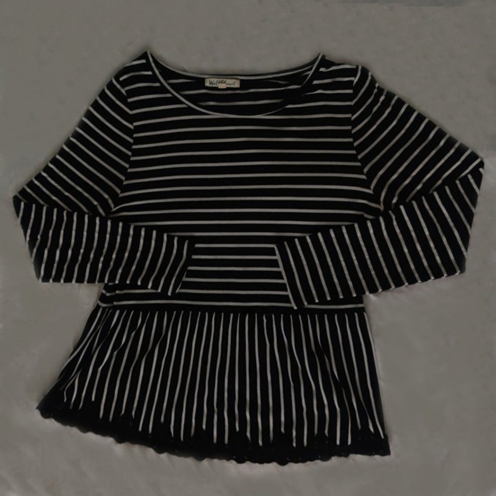 Striped Wallflower Top
